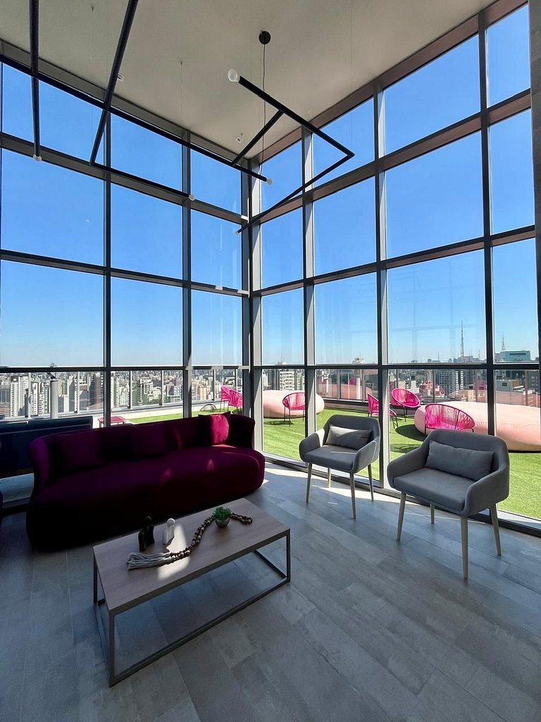 Maravilhoso apartamento no Edifício On Paulista.