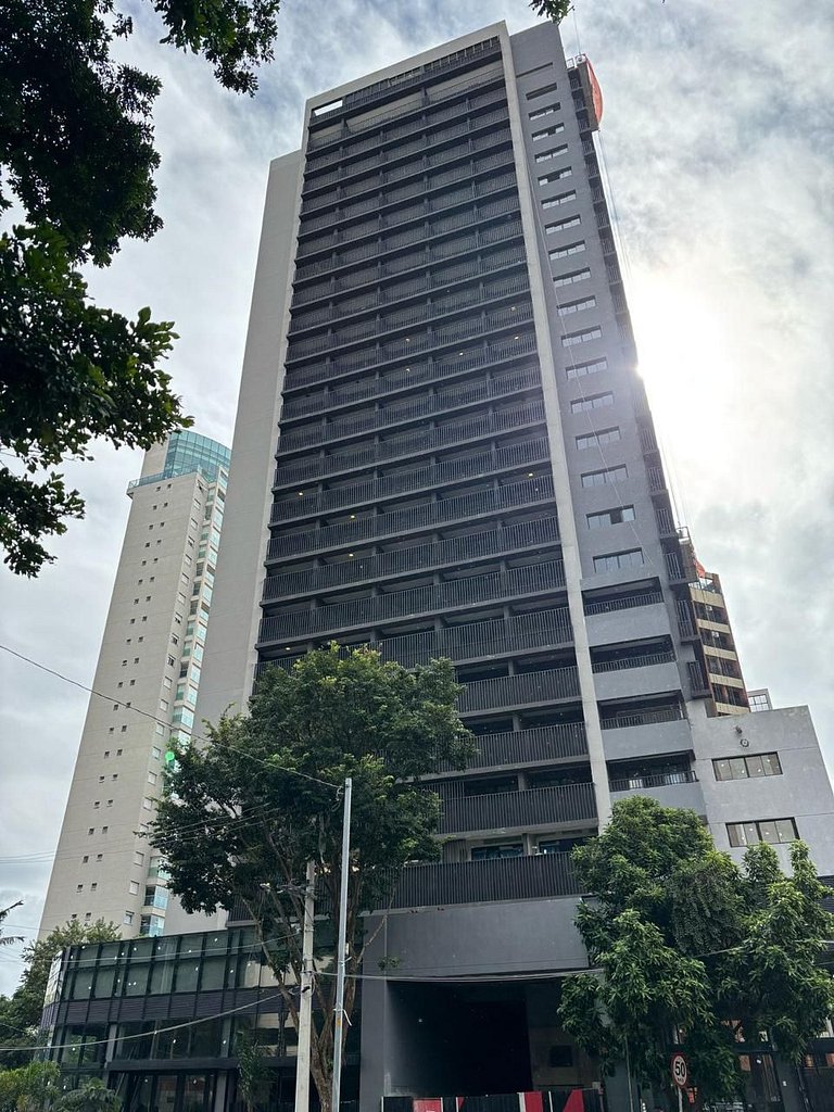 Maravilhoso Studio no Edifício On Flórida Brooklin