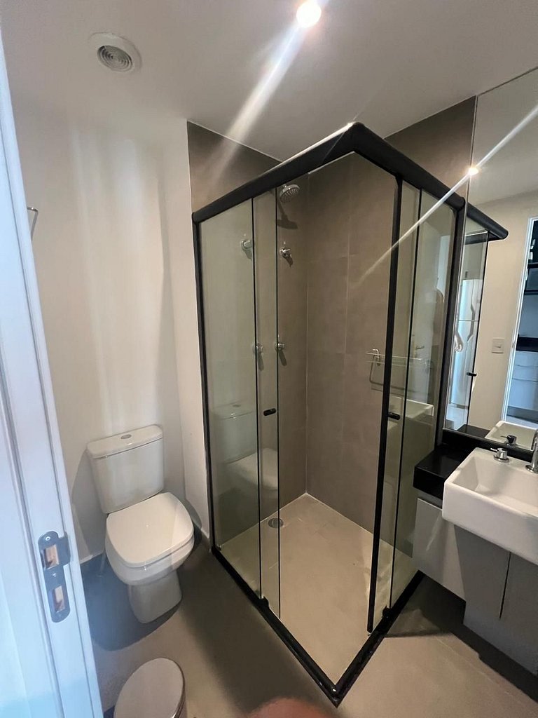 Maravilhoso Studio no Edifício On Flórida Brooklin