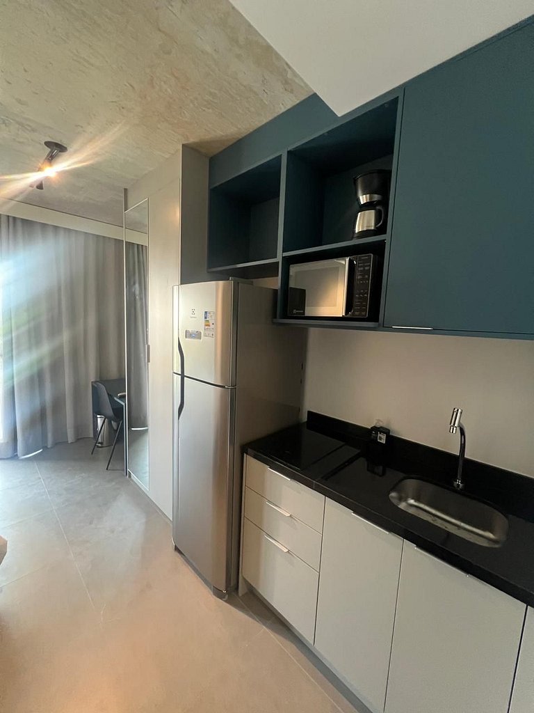 Maravilhoso Studio no Edifício On Flórida Brooklin