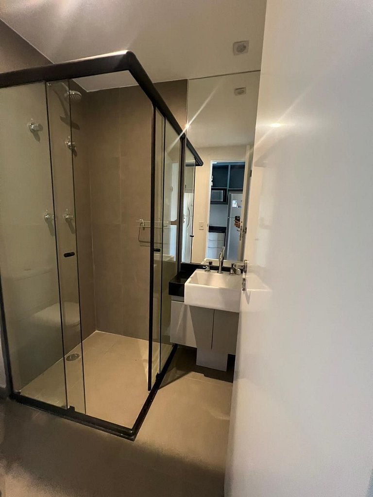 Maravilhoso Studio no Edifício On Flórida Brooklin