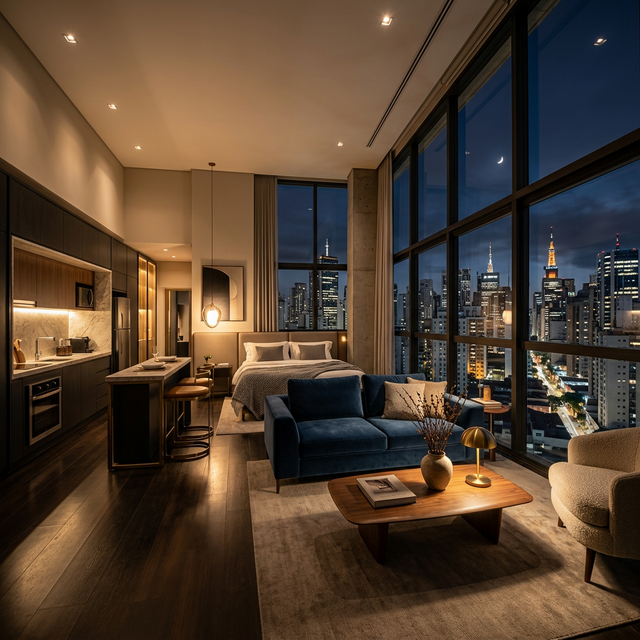Studio de luxo em São Paulo