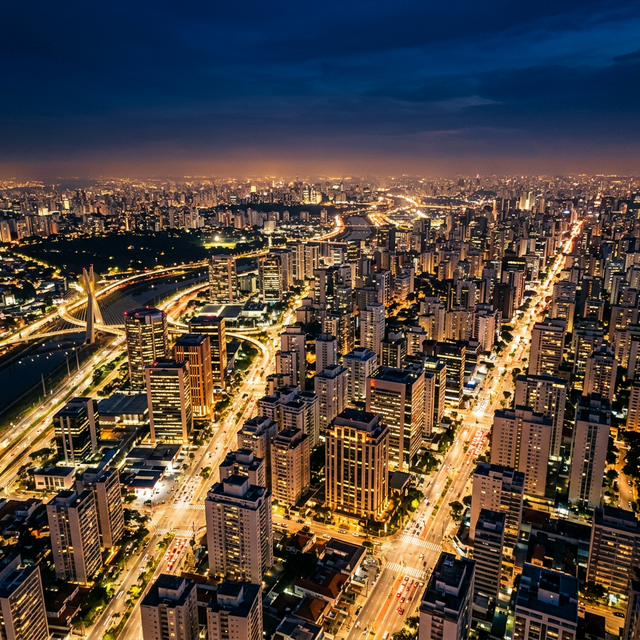 São Paulo vista aérea